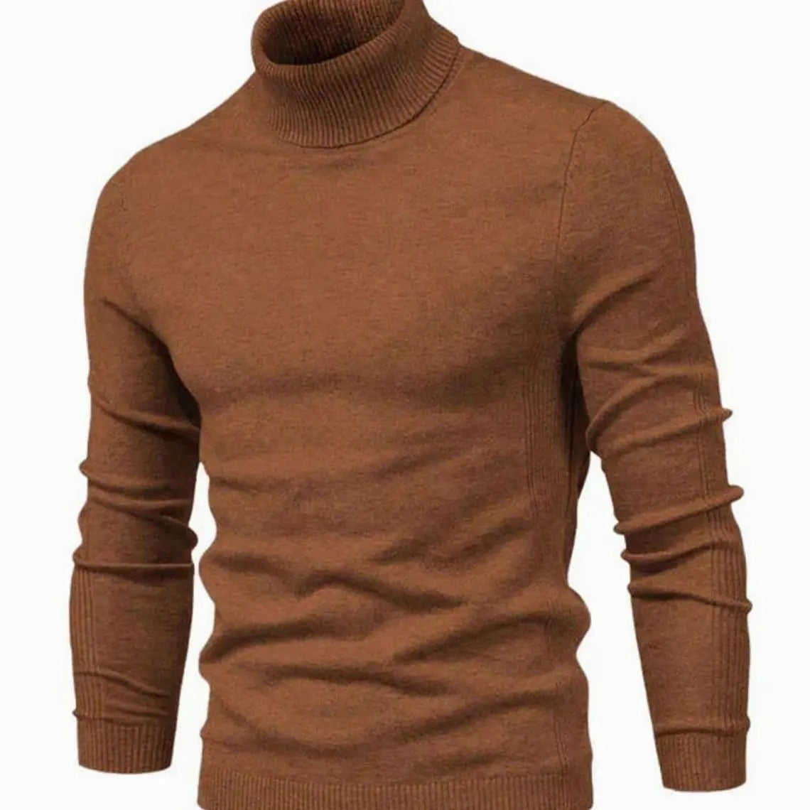 Casual slim-fit coltrui voor heren