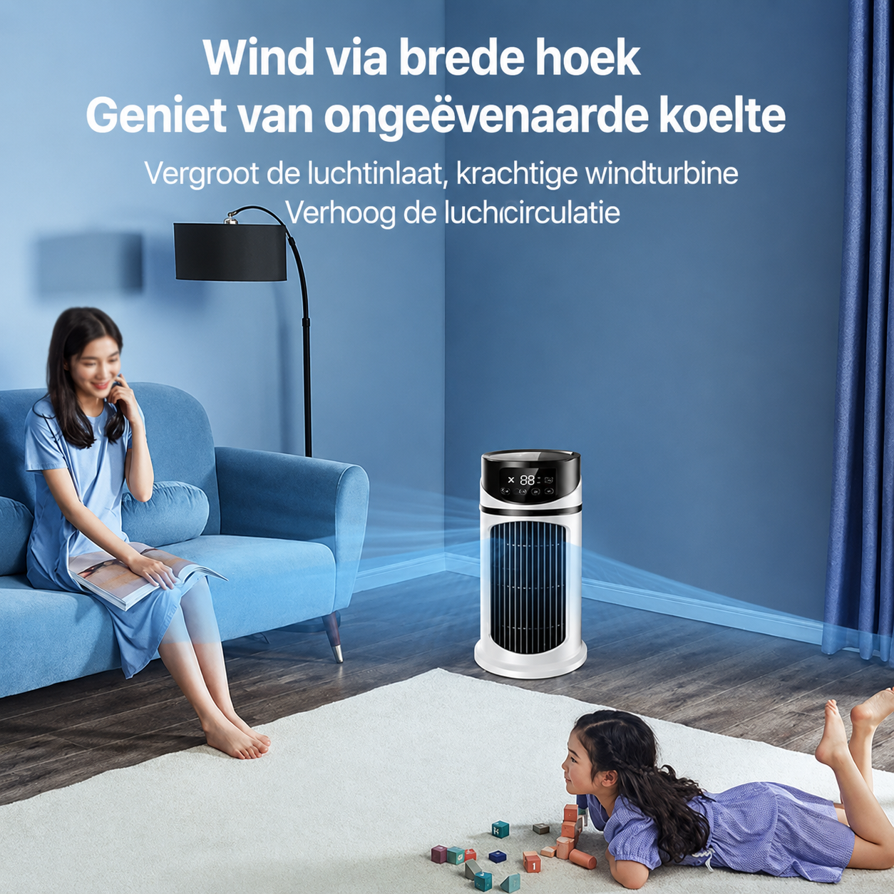 Draagbare Airconditioner: Efficiënte Koeling voor Persoonlijke Ruimtes