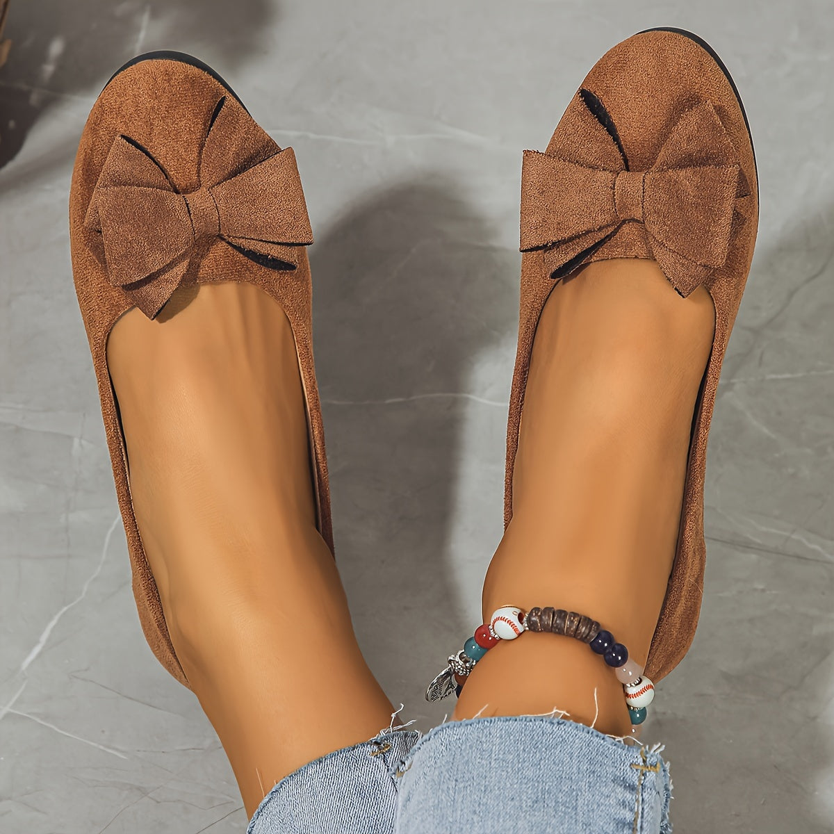 Image of Esmee | Dames Slip-On Wedge Ballerina's