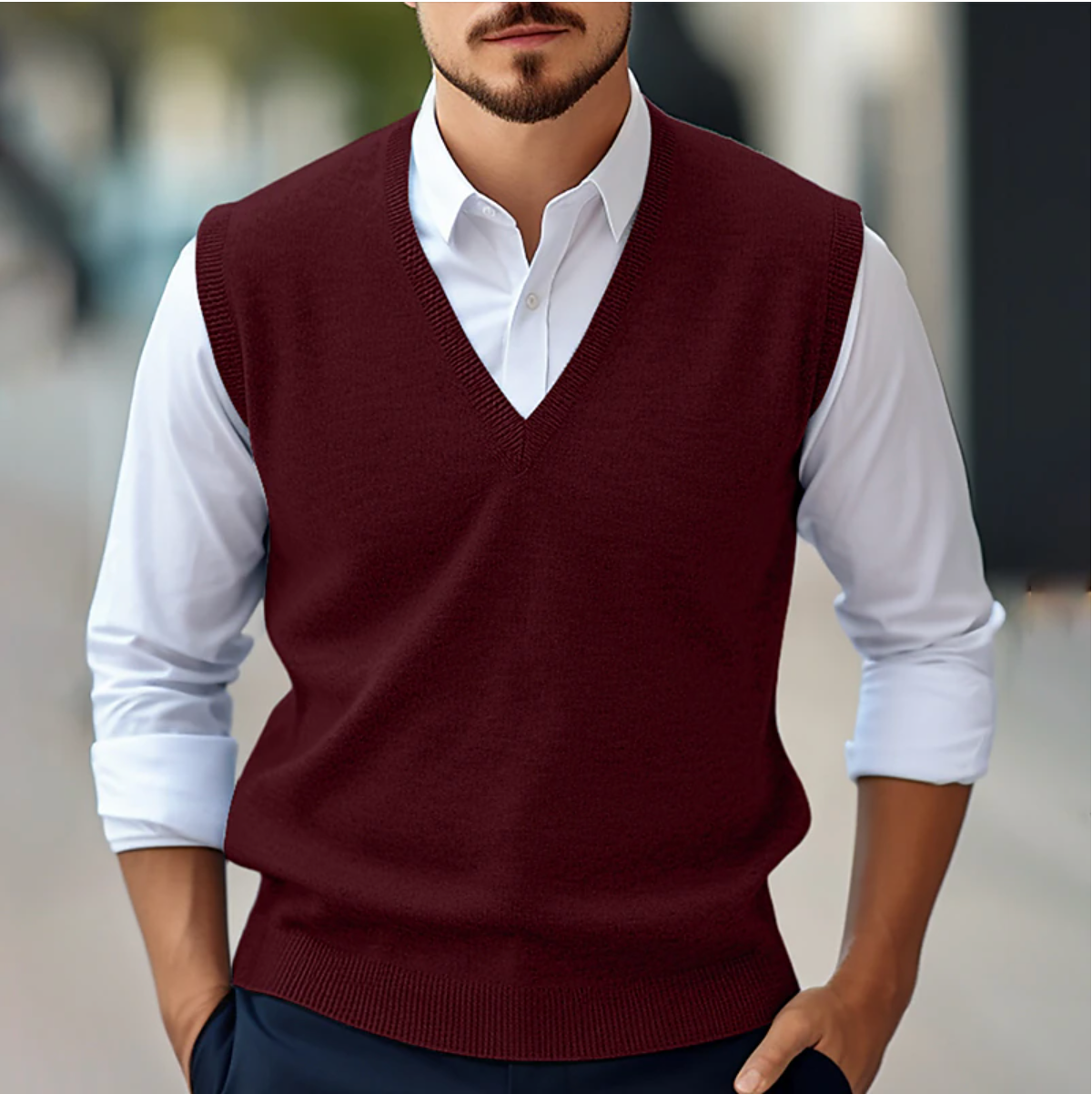 Heren gilet - Elegant & Lichtgewicht - Mouwloos