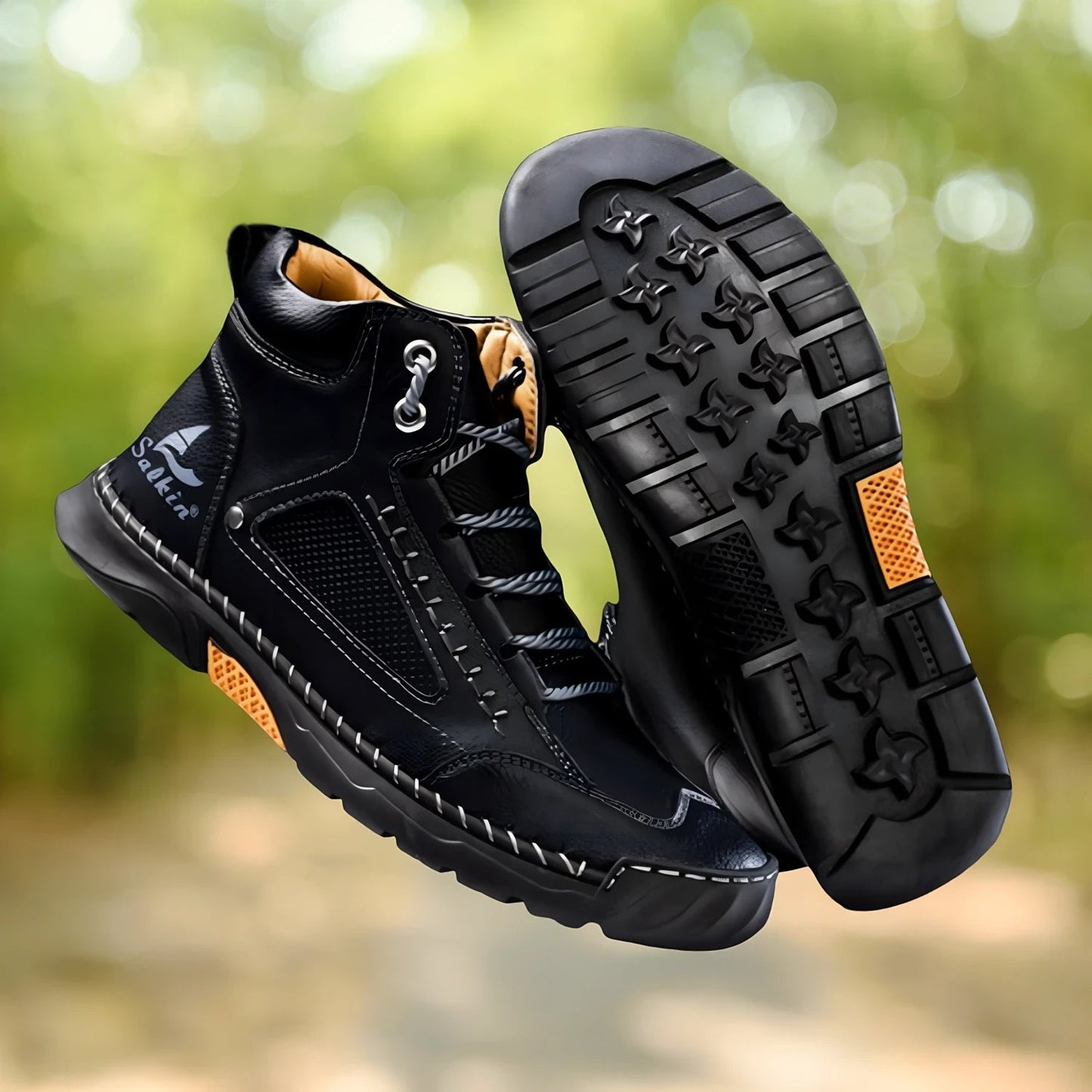 Image of Heren Veterschoenen Enkellaarsjes