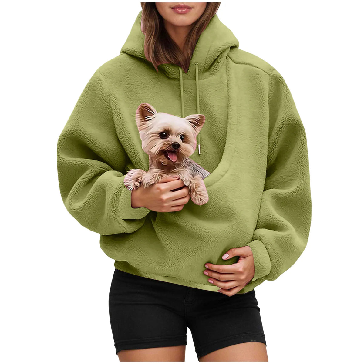 Hoodie voor kattenliefhebbers met kangoeroebuidel voor huisdieren