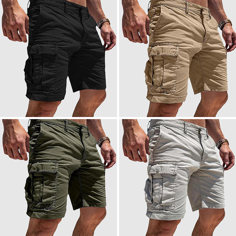 Image of Hugo | Heren Cargo Knie Lengte Shorts