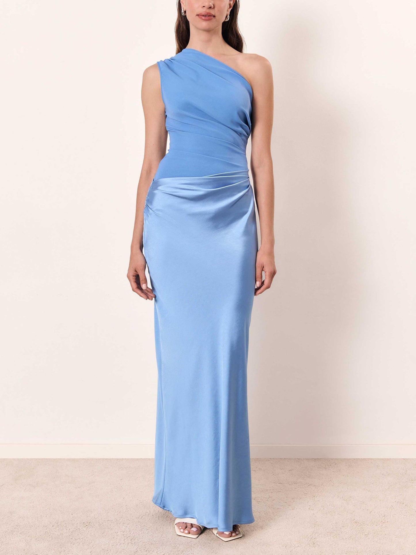 Image of Jacqueline | Dames One Shoulder Avond Maxi Jurk