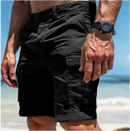 Image of Kees | Heren Cargo Knie Lengte Shorts