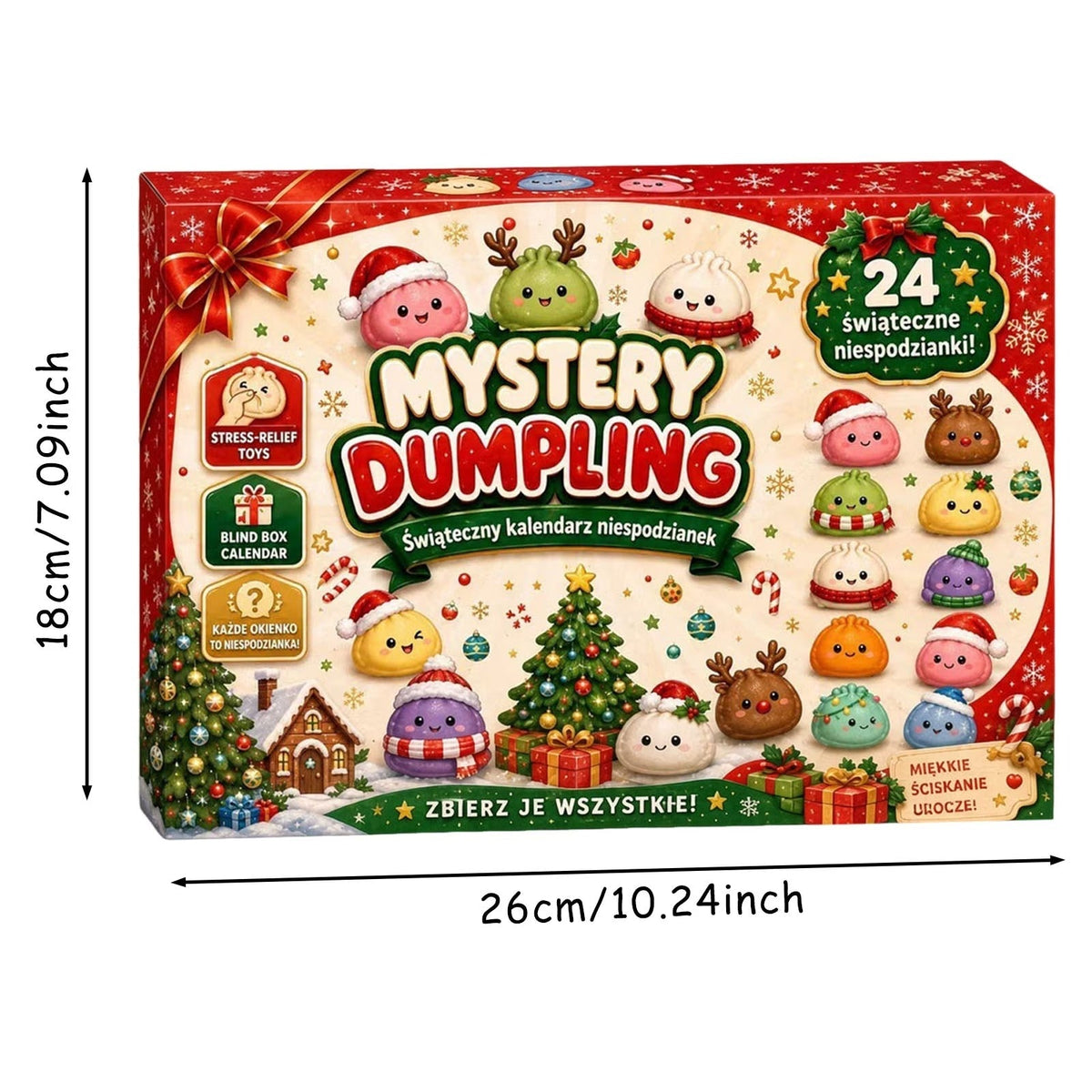 Kerst adventskalender met fidget toys 2026