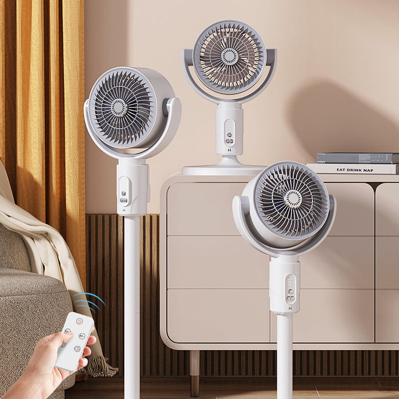 Motor Staande Ventilator, 20 dB Zeer Stille Ventilator, 30 m Gooi Afstand, 2465 m³/h Luchtvolume, Ventilator met Afstandsbediening & Koeling | ModeBern