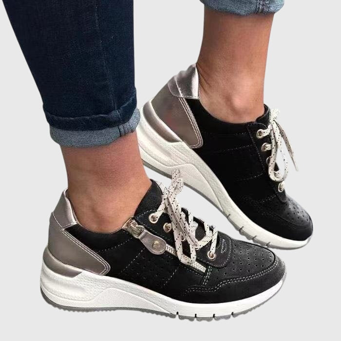 Orthopedische damessneakers met zachte voering en antislipzool