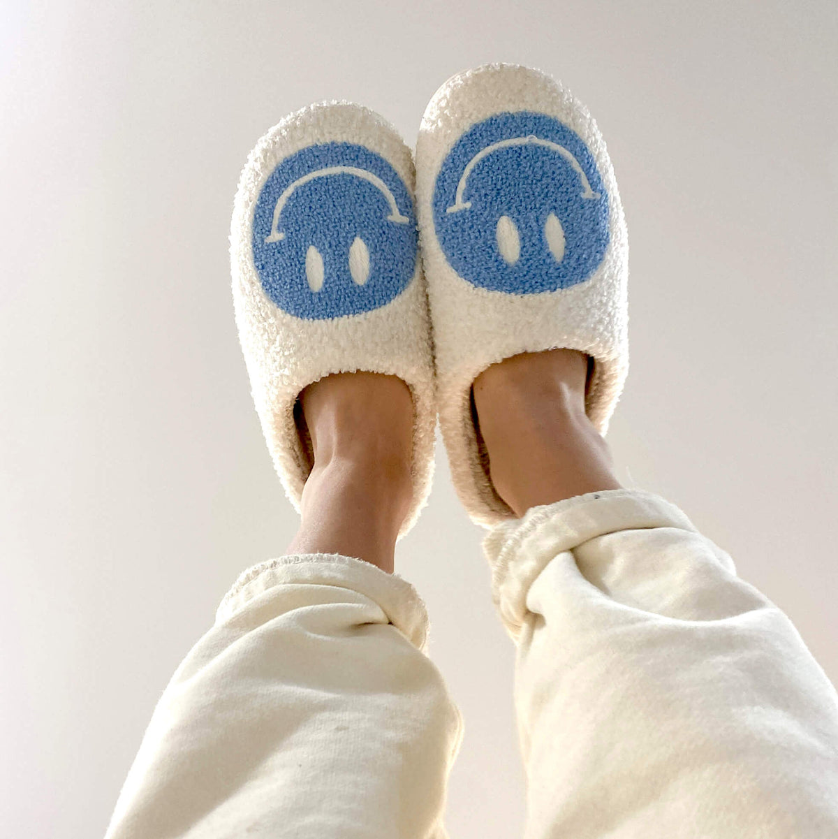 Smiley pantoffels