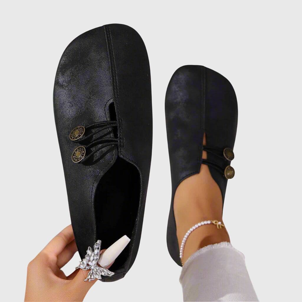 Image of Tina | Damen Slip-On Spitz zulaufende Ballerinas