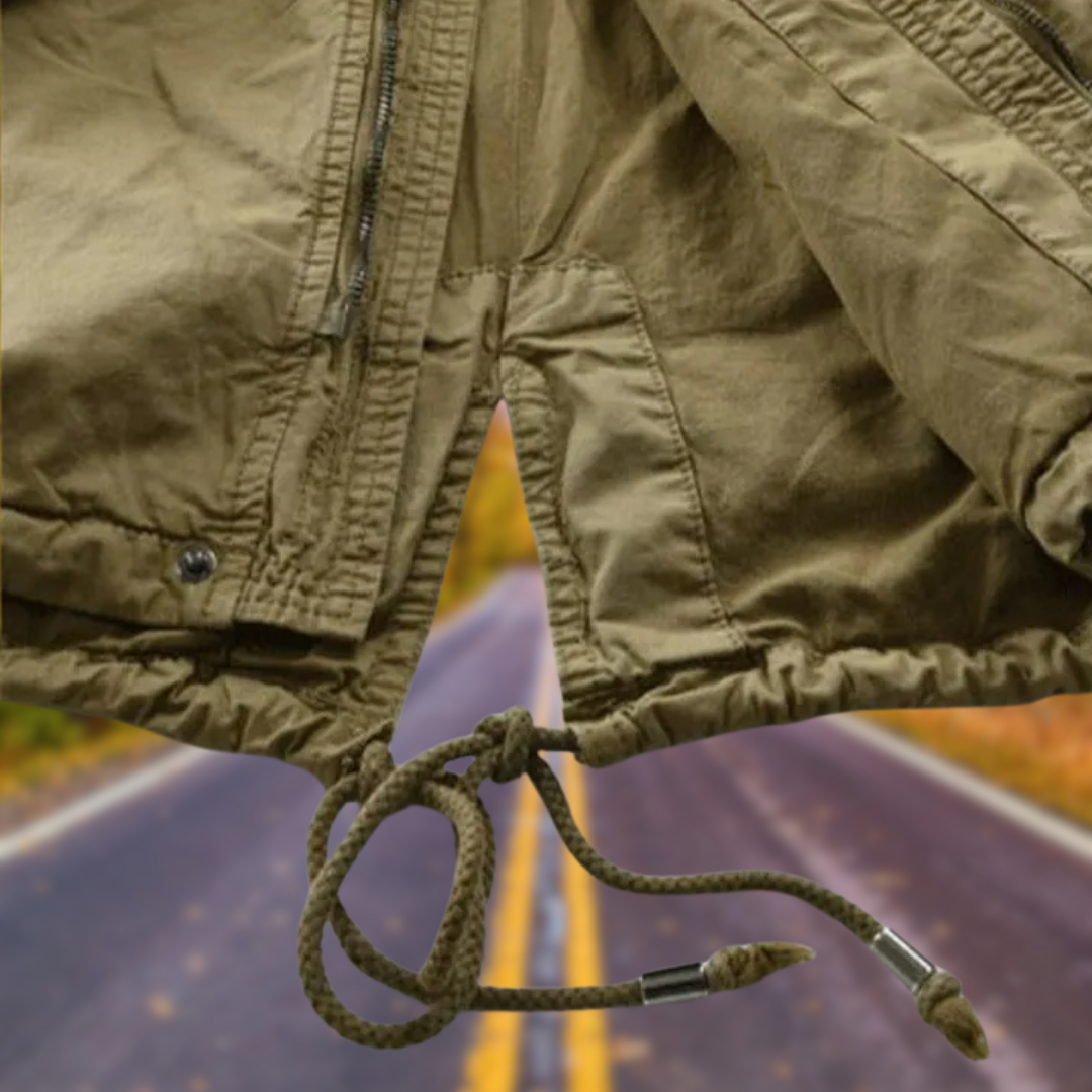 Urban Utility Jas met Capuchon voor Heren van Duurzame Stof