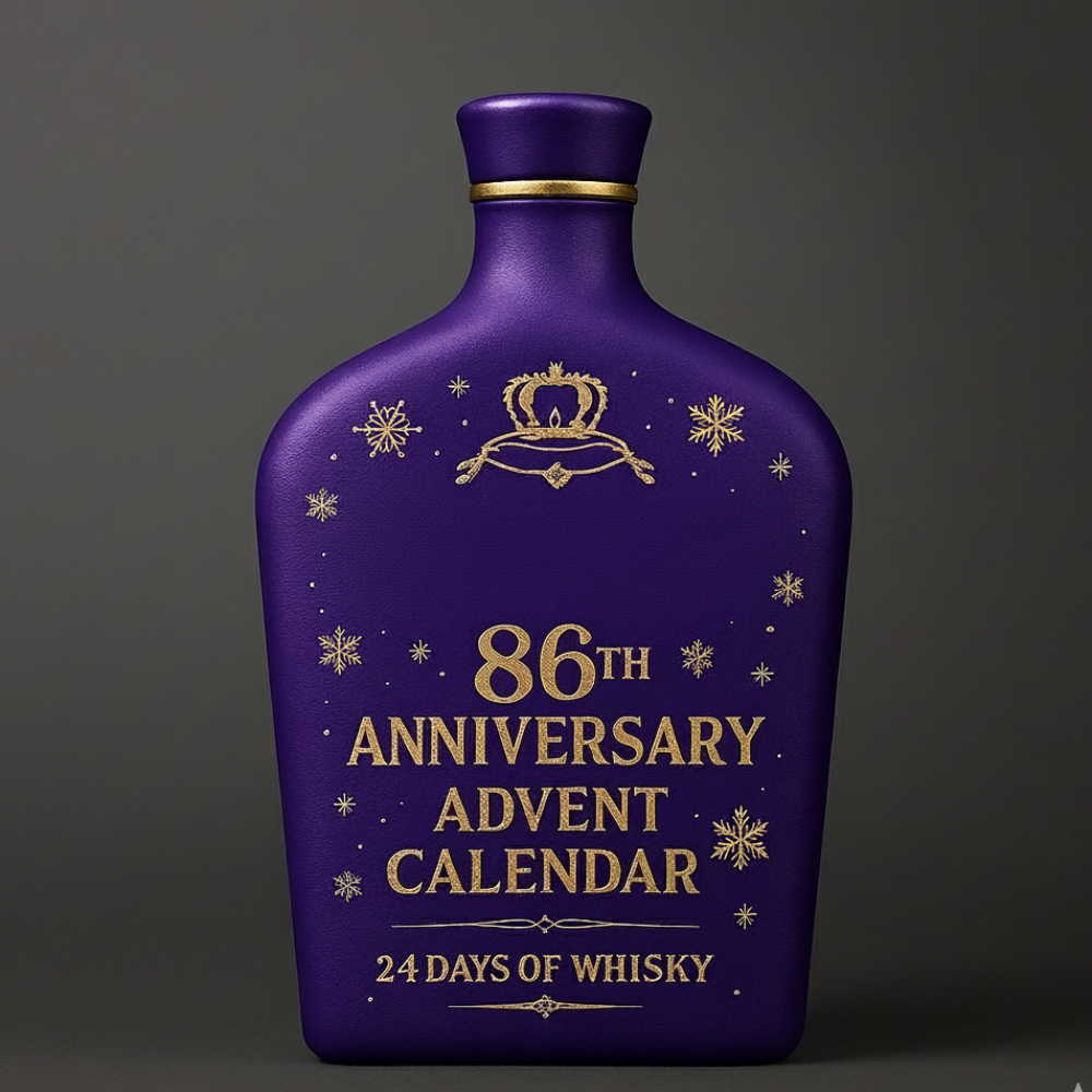 24-daagse Whiskey-adventskalender – Decoratieve afteldisplay