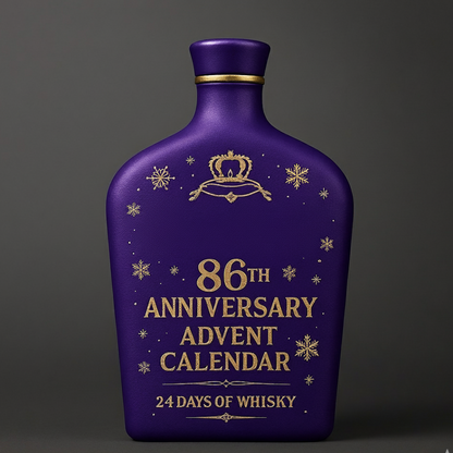 24-daagse Whiskey-adventskalender – Decoratieve afteldisplay