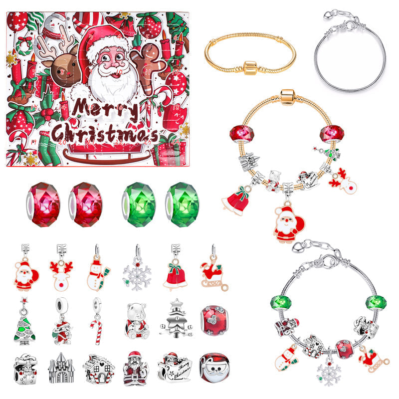 Adventskalender - 24 Dagen Armbandenset - DIY Sieradenset Creatieve Kerstactiviteit