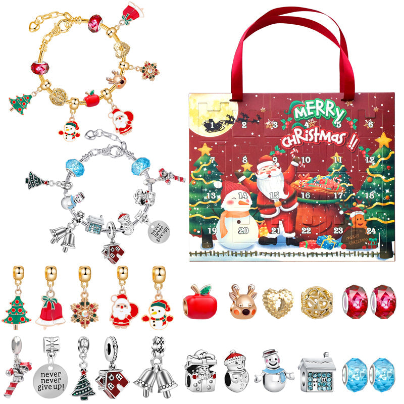 Adventskalender - 24 Dagen Armbandenset - DIY Sieradenset Creatieve Kerstactiviteit