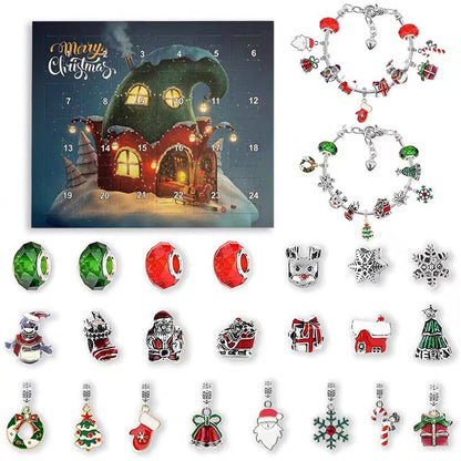 Adventskalender - 24 Dagen Armbandenset - DIY Sieradenset Creatieve Kerstactiviteit