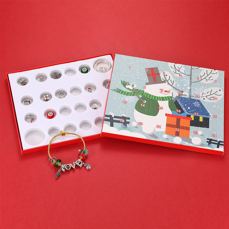 Adventskalender - 24 Dagen Armbandenset - DIY Sieradenset Creatieve Kerstactiviteit