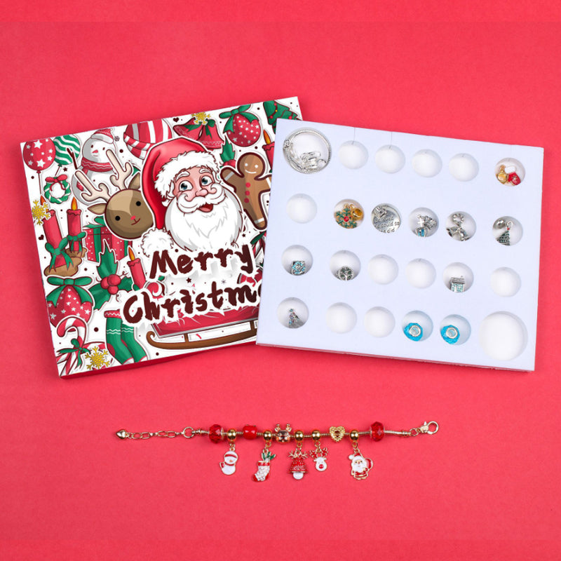 Adventskalender - 24 Dagen Armbandenset - DIY Sieradenset Creatieve Kerstactiviteit