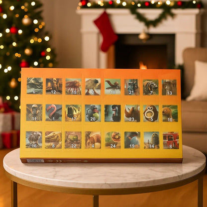 Adventskalender - 24-delige dagelijkse aftelset voor de feestdagen