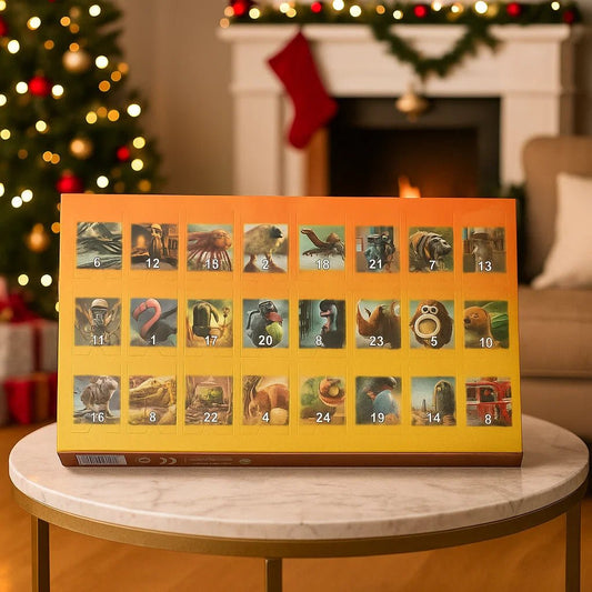 Adventskalender - 24-delige dagelijkse aftelset voor de feestdagen