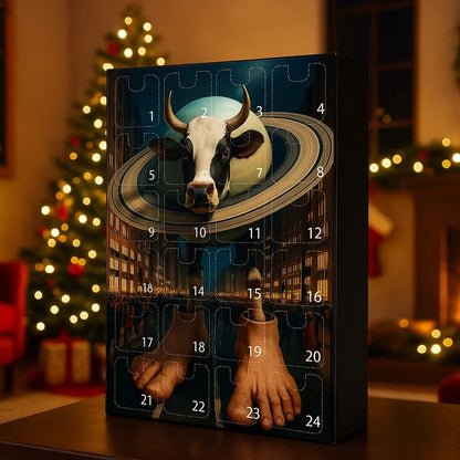 Adventskalender - 24-delige dagelijkse aftelset voor de feestdagen