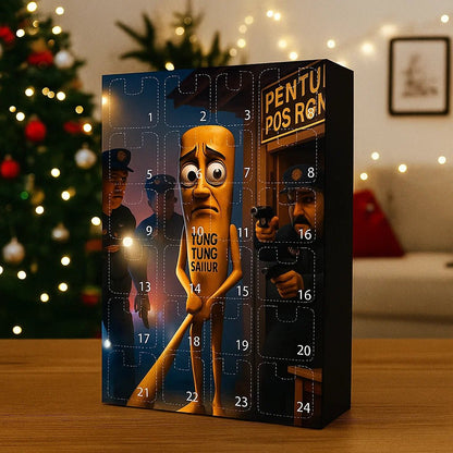 Adventskalender - 24-delige dagelijkse aftelset voor de feestdagen