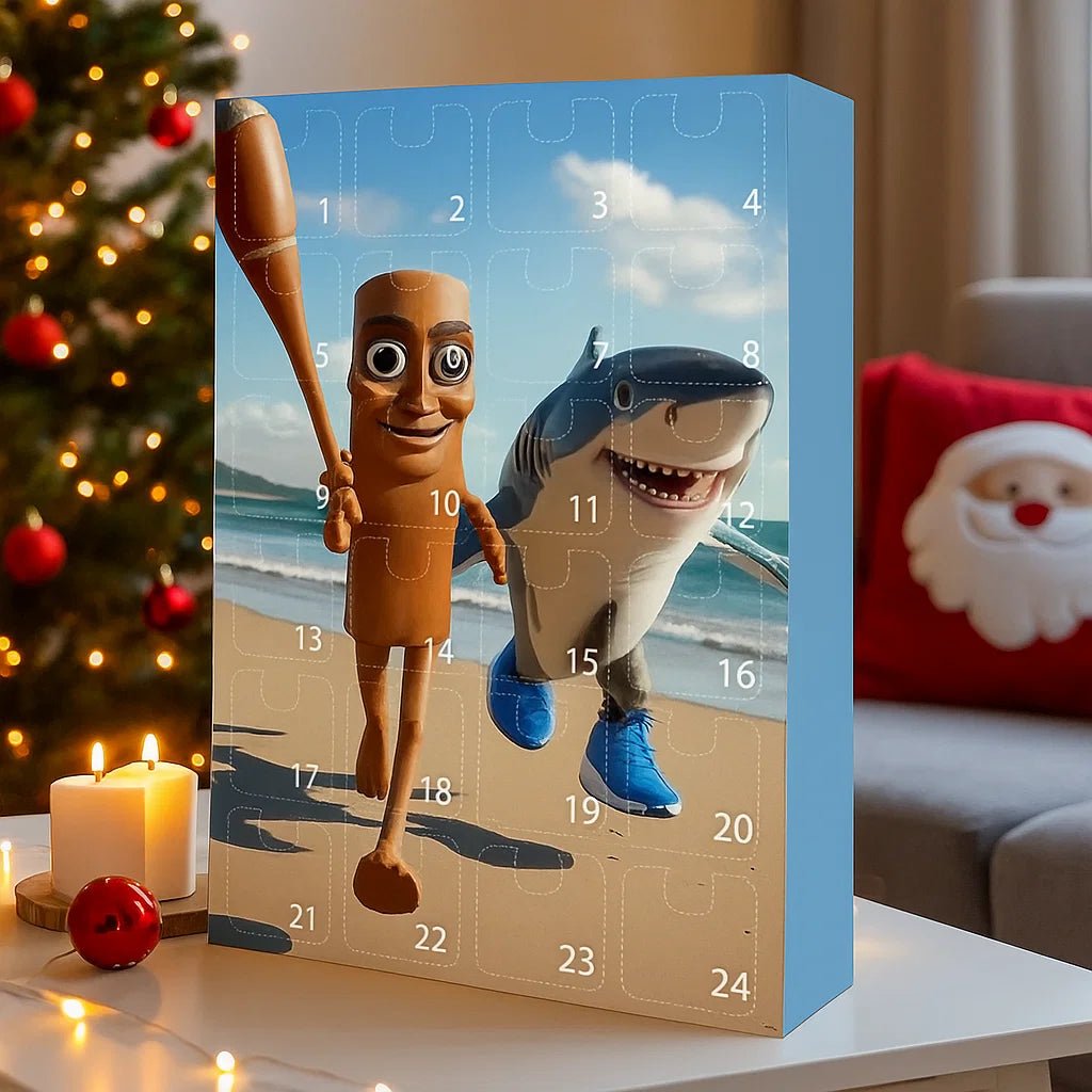 Adventskalender - 24-delige dagelijkse aftelset voor de feestdagen