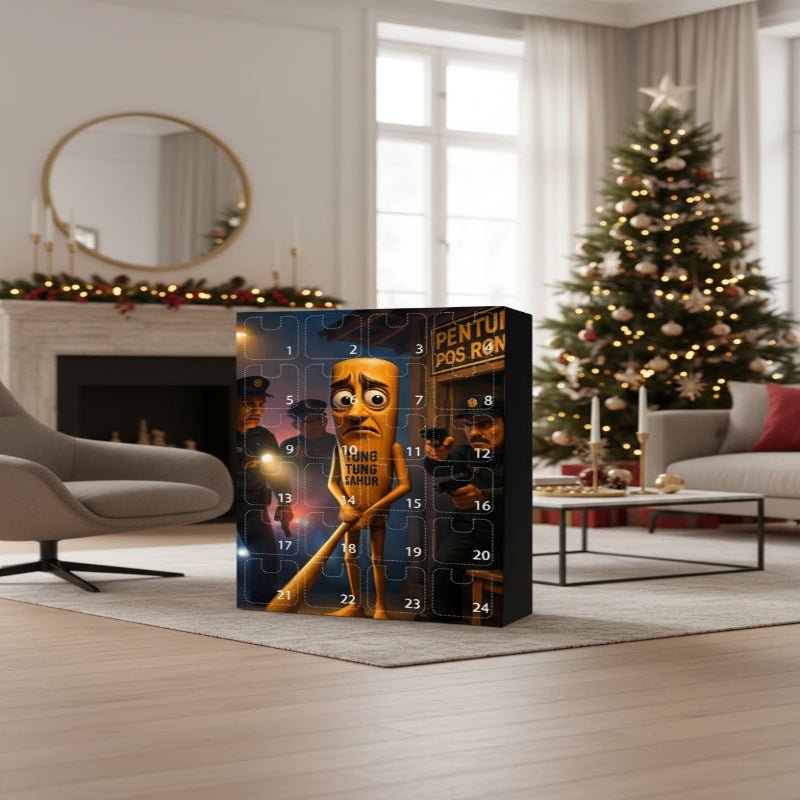 Adventskalender - 24-delige dagelijkse aftelset voor de feestdagen