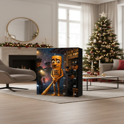 Adventskalender - 24-delige dagelijkse aftelset voor de feestdagen