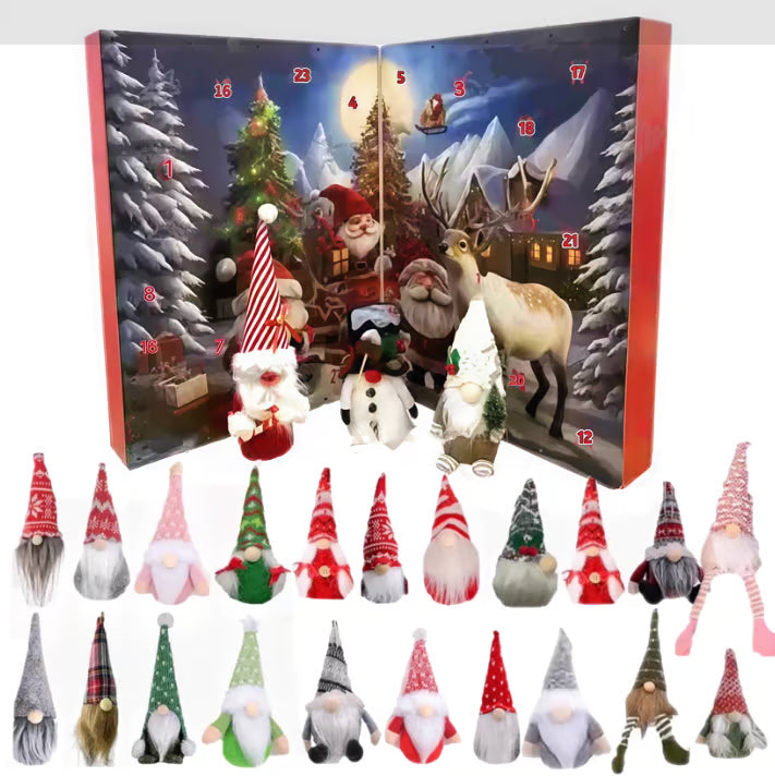 Adventskalender - Feestelijk aftellen naar kerst met charmante kerstkabouters