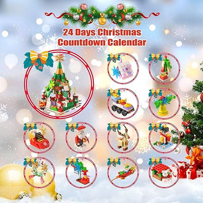 Adventskalender met bouwstenen