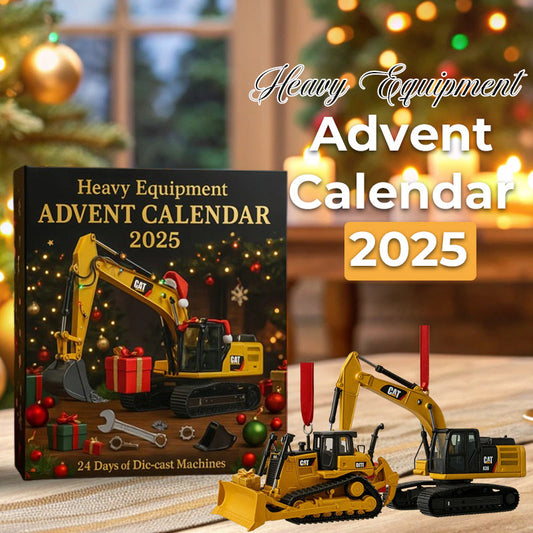 Adventskalender | Spannende dagelijkse verrassingen voor liefhebbers van zware machines