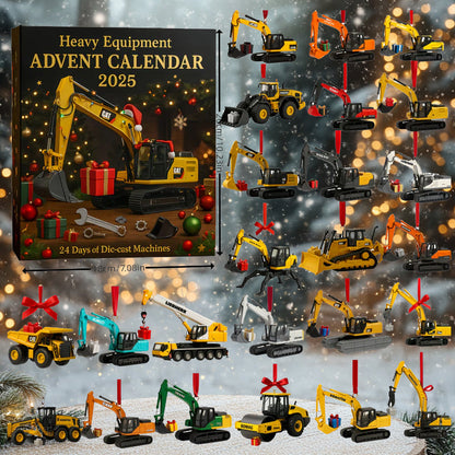 Adventskalender | Spannende dagelijkse verrassingen voor liefhebbers van zware machines