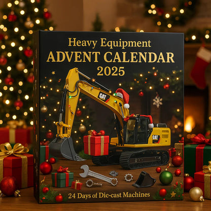 Adventskalender | Spannende dagelijkse verrassingen voor liefhebbers van zware machines
