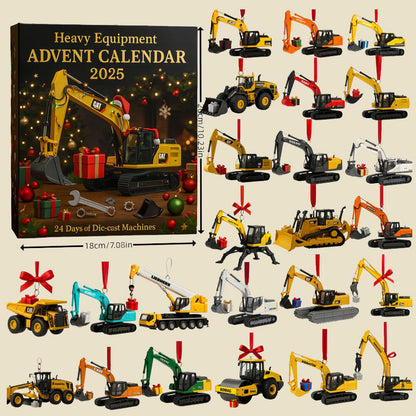 Adventskalender | Spannende dagelijkse verrassingen voor liefhebbers van zware machines