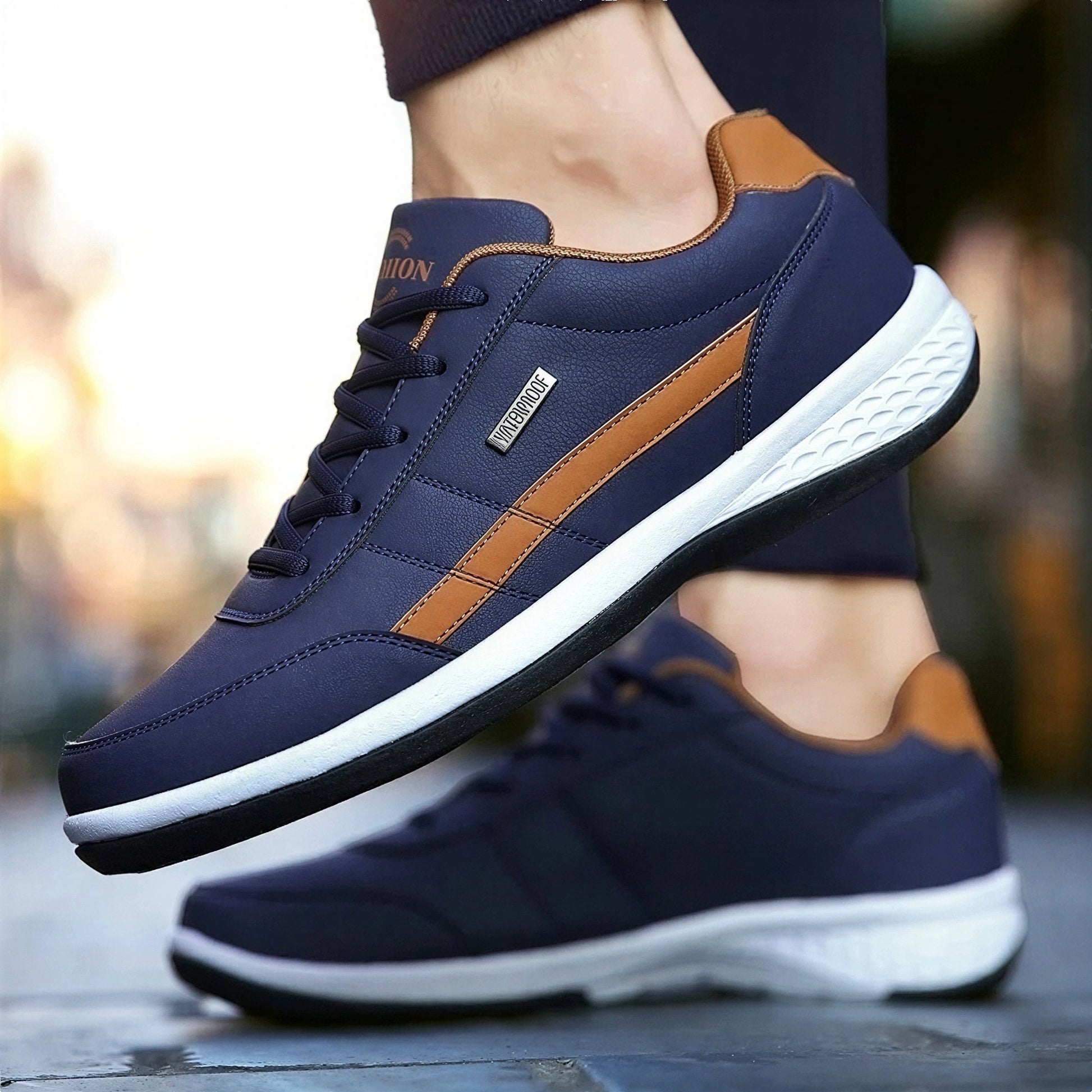 Image of Albert | Heren Casual Sneakers met Veters