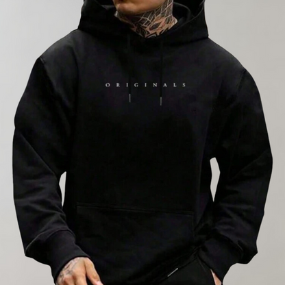 Albert | Langemouwse pullover hoodie voor heren