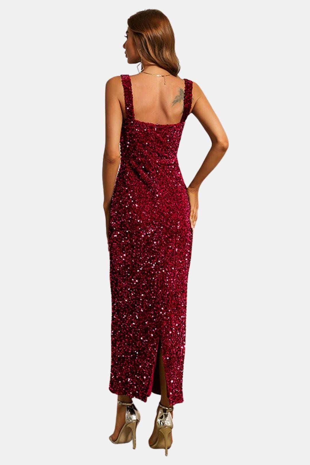 Image of Alice | Dames Mouwloze Bodycon Maxi Jurk