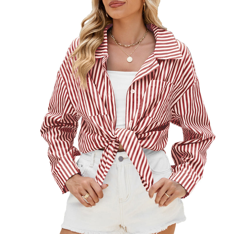 Image of Amy | Dames Oversized Overhemd met Knopen