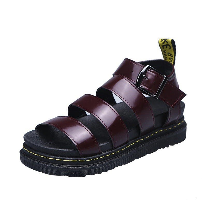 Image of Angela | Dames Gladiator Platform Sandalen