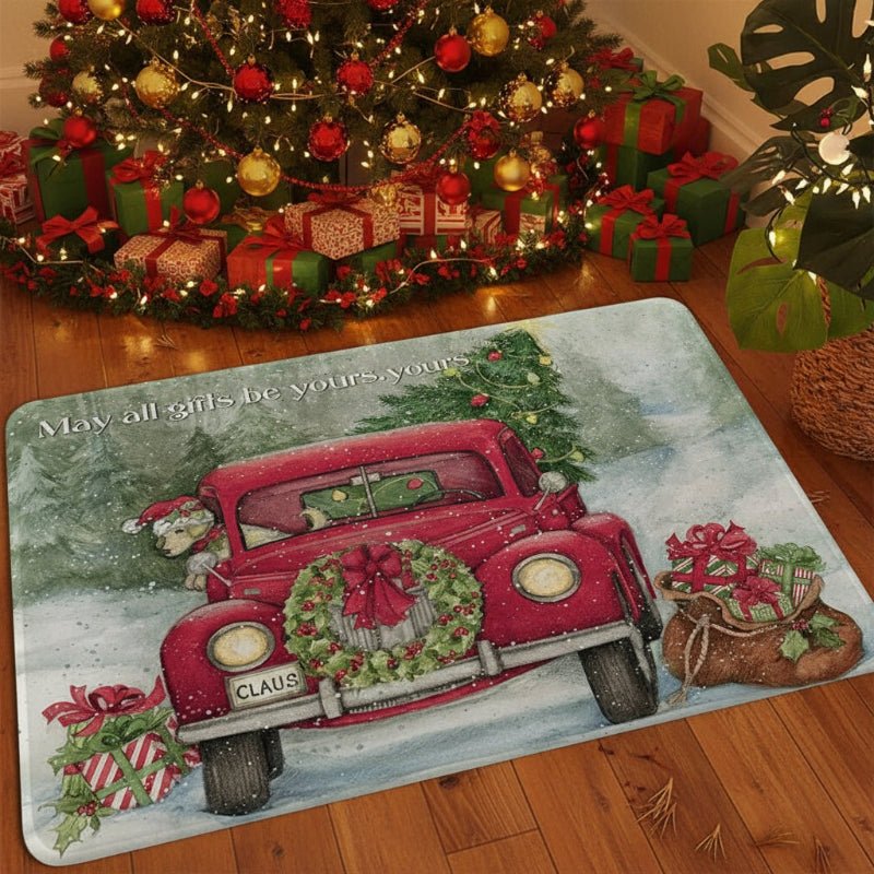 Antislip kerstdeurmat