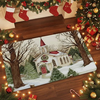 Antislip kerstdeurmat