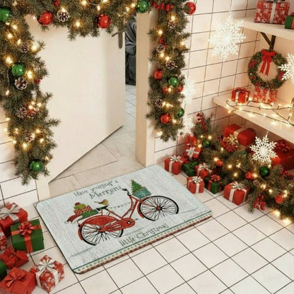 Antislip kerstdeurmat