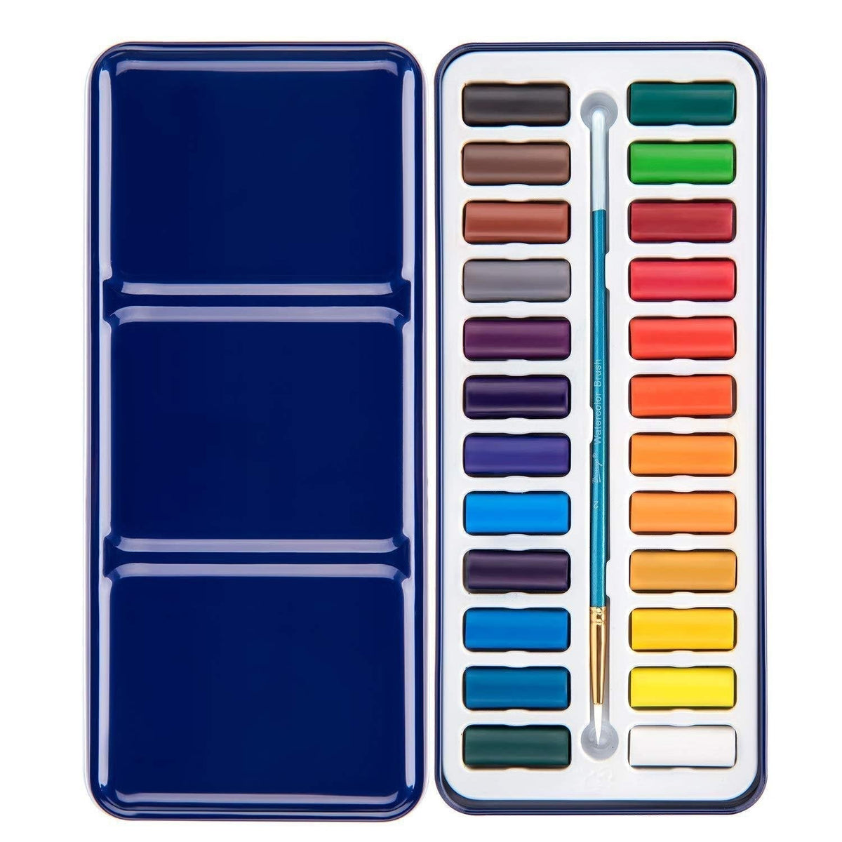 Aquarel werkboek voor beginners - Stap-voor-stap schilderboek - Kunstboek