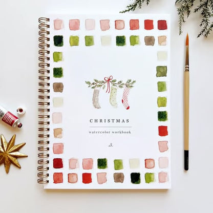 Aquarel werkboek voor beginners - Stap-voor-stap schilderboek - Kunstboek