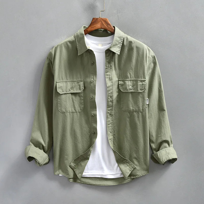 Image of Arie | Heren Overhemd met Knoopsluiting - Casual