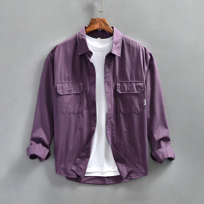 Image of Arie | Heren Overhemd met Knoopsluiting - Casual