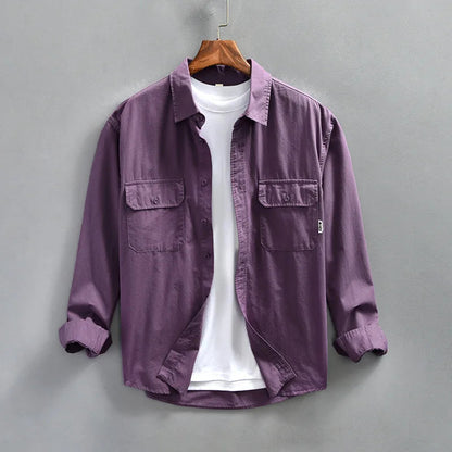 Image of Arie | Heren Overhemd met Knoopsluiting - Casual