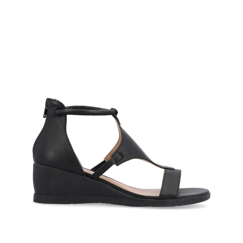 Image of Ashley | Dames T-Strap Sleehak Sandalen