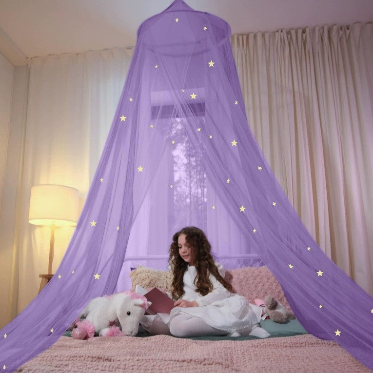 Bedhemel met ledverlichting